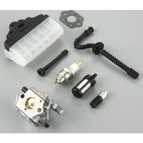 1SET 021 Carburetor &Carb Gasket Oil Fuel Filter Line fit for STIHL 023 025 MS210 MS230 MS250 Carburador Chainsaw Garden Tool