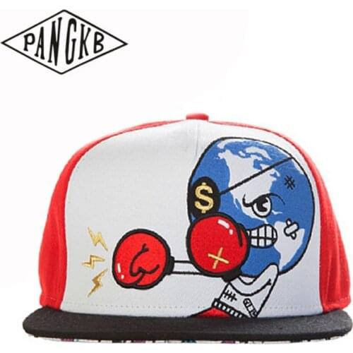 PANGKB Brand Boxing Cap cartoon Underground black boxing sports snapback hat video game adult outdoor casual sun baseball cap