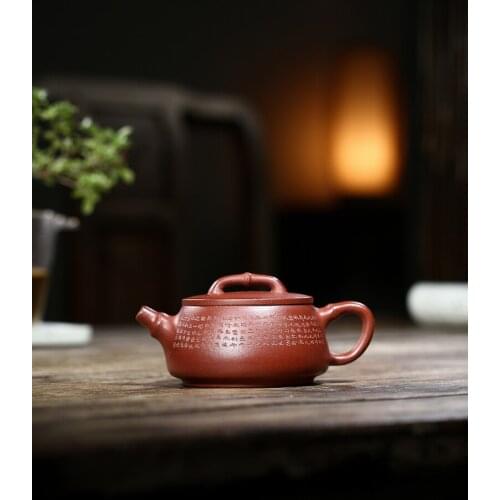 Kuan Kou Shi Piao China Kettle Ceramic Teapot For Tea Puer Oolong Tea Set Handmade
