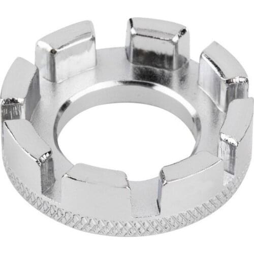 Mini Cycle Spoke Nipple Key Bike Bicycle Wheel Rim 8 Way Wrench Spanner Bike Repair Tool Durable Portable Hand Tools