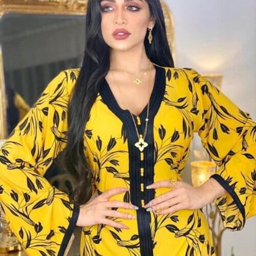 Eid Islam Clothing African Dresses Abayas For Women Abaya Dubai Turkey Muslim Dress Vestidos Robe Femme Kaftan Musulman De Mode