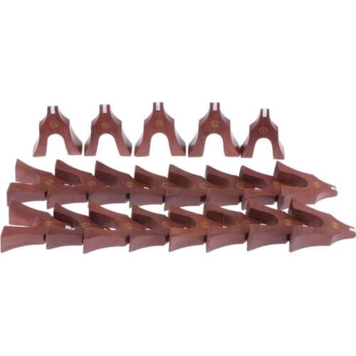 Pack Of 21pcs Premium Guzheng Bridge Set Musical Accessories Natural