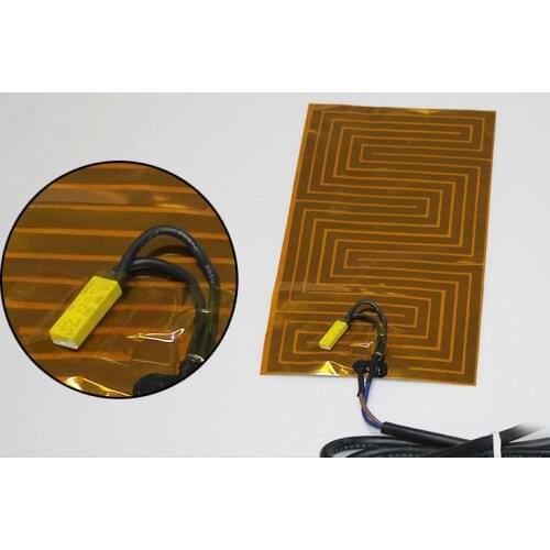 Heating film for automobile Heater plate preheater of automobile oil tank bottom 12V 220*120mm