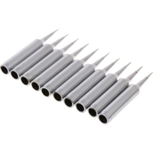 2021 New 10 Pcs Lead Free Replacement Soldering Solder Iron Tips 900M-T-I For Hakko Saike 936 852d+ 909D