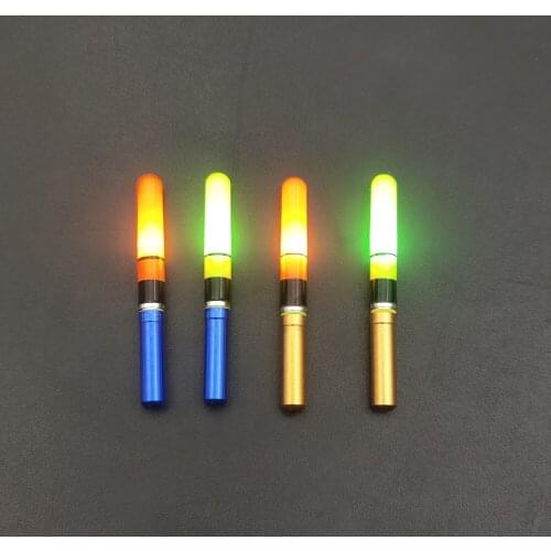 1PCS LED Light Stick For Fishing Float Tube Night Fishing Tackle Luminous Electronic Float LED Electric Float