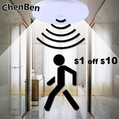 Ceiling Lighting Motion Sensor/Human induction Smart PIR led ceiling lights Fixture Bathroom Aisle Stairs Balcony Ceiling lamps