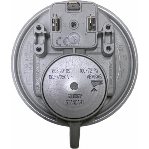 R01005272 - Boiler Air Pressure Switch Huba 100/72 For Vokera & Beretta Idra Exclusive, Minute, Exclusive, Mynute