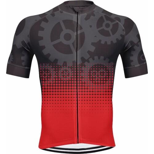Runchita Team Cycling Jersey Mens Summer Bicycle Clothing Maillot Ciclismo Quick Dry MTB Bike Jersey Pro Sports Cycling Shirt