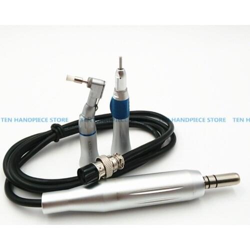 Dental Lab Equipment Polisher Micromotor Hand piece Contra Angle And Straight High Speed 50 000rpm Electric Grinder Brushless