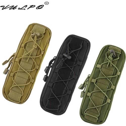 VULPO Military Molle Pouch Tactical Knife Pouches Small Waist Bag EDC Tool Hunting Bags Outdoor Knife Flashlight Storage Pouch
