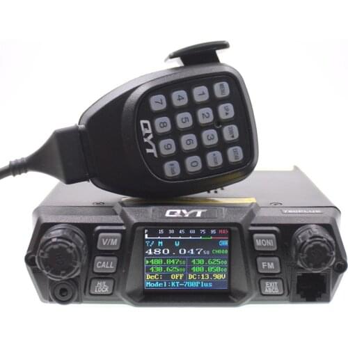 High technology mobile car radio ham dual band walkie talkie 200channel station 50w fm transceiver JM-780 plus