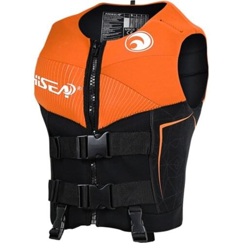 Adults Life Jacket Motorboats Surf Vest Jet Ski Kayak Wakeboard Fishing Vest Raft Rescue Boat Swimming Drifting Life Safety Vest