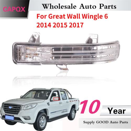 CAPQX Outer rearview mirror LED For Great Wall Wingle 6 2014 2015 2017 side mirror indiator turn light Singnal lamp flash light