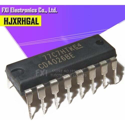 10PCS CD4026BE CD4026 DIP DIP16 new original