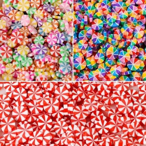 20g/Lot Cartoon Candys 3D Multi-Designs Fruit Slices Nail Art DIY Designs Slices For Slicing Nail Art Candy Fake Cake Decoration