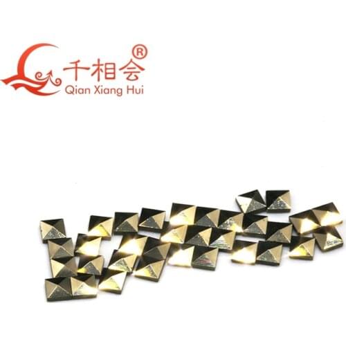 200pcs for one bag Square shape 1mm to 2mm natural marcasite loose stone for jewlery making DIY
