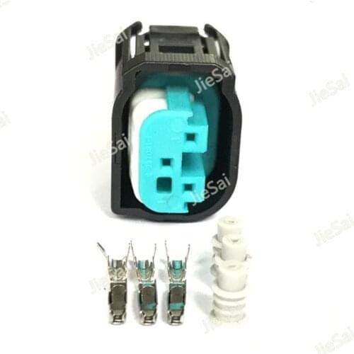 3 Pin 9-967081-1 AMP Wire Connector Female Accelerator Pedal Socket Waterproof Electrical Connector For Benz BMW