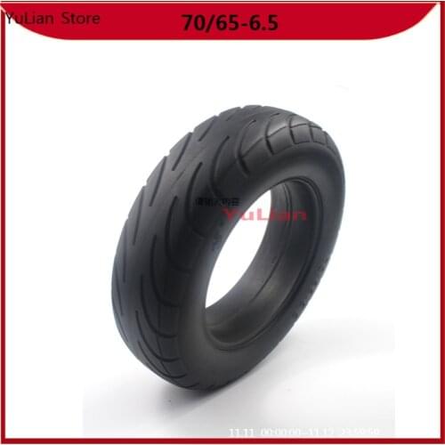 70/65-6.5 solid tyres for Xiaomi mini pro balance scooter tire explosion-proof tubeless solid tire 10inch 10x3.00-6.5 size