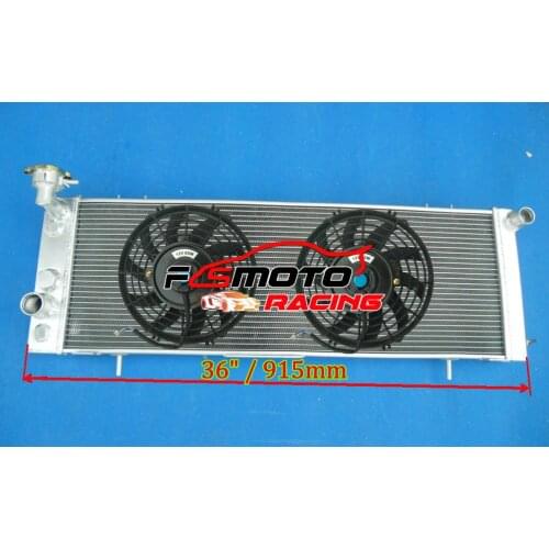 CU1193 Aluminum Radiator For 91-01 JEEP Wagoneer/Cherokee XJ & Comanche MJ Pickup Truck 2.5L 4.0L 150/242 CID L6 & OR With FAN