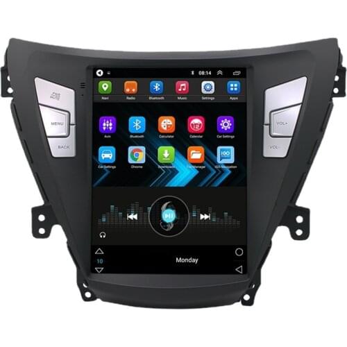 Android Car Radio Multimedia For Hyundai Elantra 2011~2013 Stereo Receive Portrait Screen GPS Navigator Intelligent System 2Din