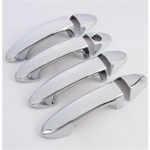 Car styling for Ford Ecosport 2018 Car-covers ABS Chrome Door handle Protective covering Cover Trim