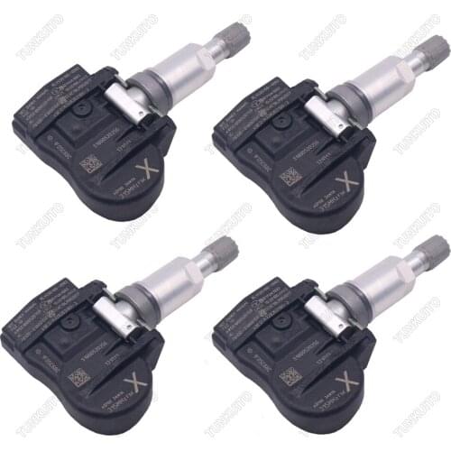 40700-3AN1A 4PCS/Set Tire Pressure Sensor TPMS for Nissan Leaf Sentra Versa Versa Note 315MHz ABS+Metal
