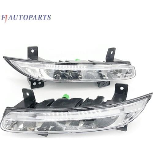 FOR RENAULT FLUENCE 2014 DAYTIME RUNNING LED FOG LIGHT LEFT RIGHT