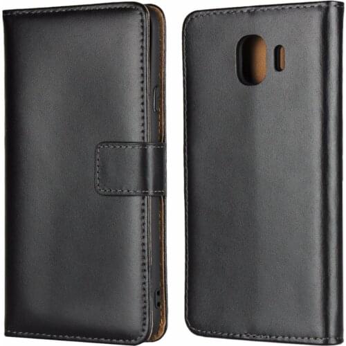 For Samsung Galaxy J4 J6 (2018) case Flip Leather Wallet Phone Capa Coque Fundas bag cover For Samsung Galaxy A6/A6 Plus (2018)