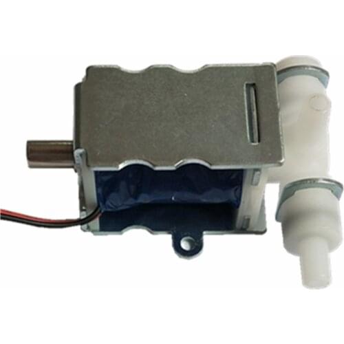 Two three-way solenoid valve combination, micro air valve, beauty equipment exhaust valve, massage equipment exhaust valve