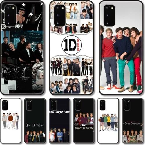 Idol combination Phone Case For Samsung Galaxy Note S21 20 10 9 E Lite UW Ultra 5G PRO Black Shell Cover