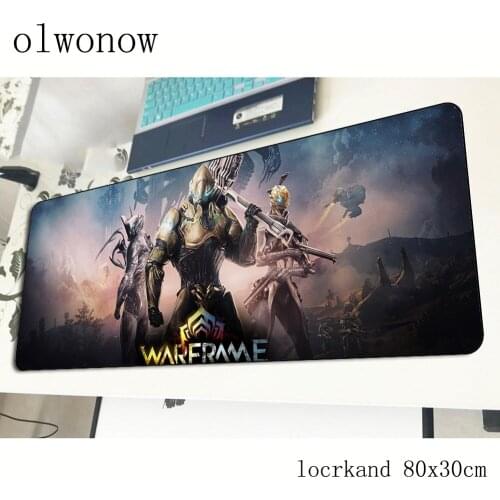 Warframe pad mouse High-end computador gamer mouse pad 800x300x2mm padmouse locked edge mousepad ergonomic gadget desk mats