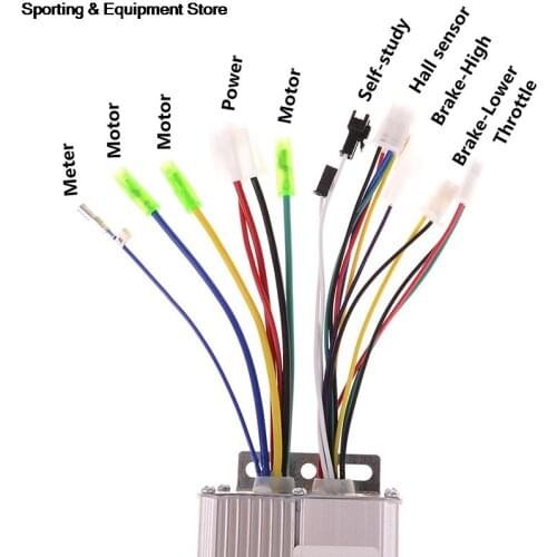 36V/48V Electric Bike 350W Brushless DC Motor Controller For Electric Bicycle E-bike Scooter Electric Bicycle Accessories