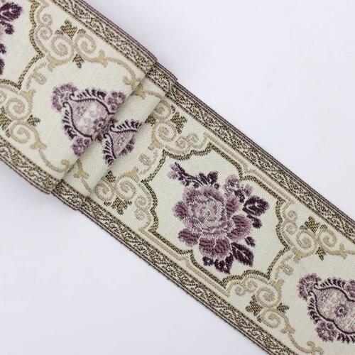 Cusack 1 m 9 cm Webbing Lace Trim Ribbon for Garment Curtain Carpet Table Flag Home Textiles Trimmings DIY Crafts High Tenacity