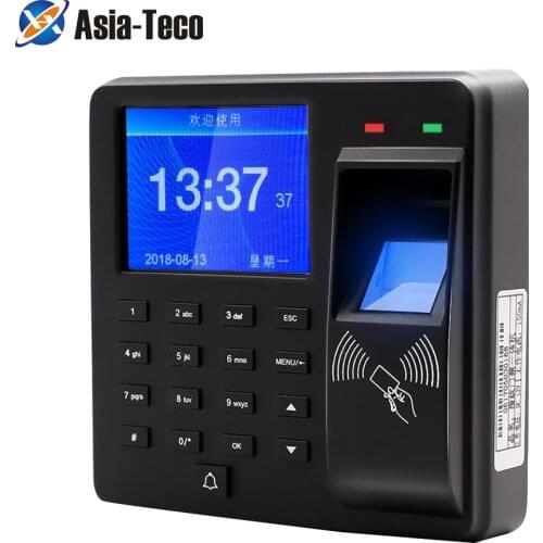 M10 Biometric Fingerprint Access Control Intercom Machine Digital Electric RFID Access System For Door Lock Keys Tags