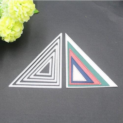 Fivesets of Stitched Tag DIE SET for Cards Scrapbook Craft Dies Scrapbooking Die Carbon Steel Embossing Cutting Die 89*110mm die