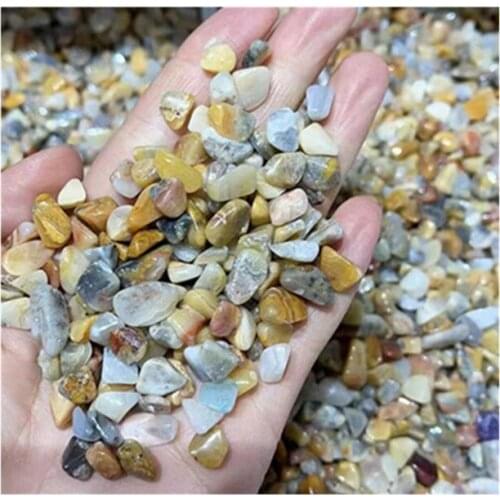 Natural quartz crystals and gemstones healing crazy agate gravels for sale