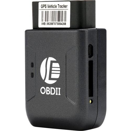 OBD II TK206 AGPS GPS OBD II GPS Tracker Tracking device for vehicle GPS+LBS accurate location Overspeed alarm Geo-fence