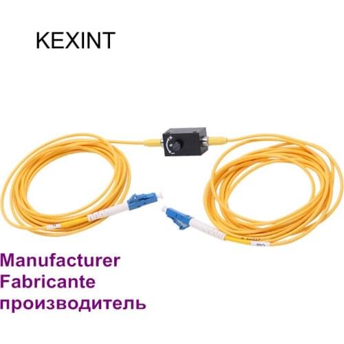 Wholesale Single Mode simplex Inline Variable Fiber Optic Attenuators with connector LC/UPC