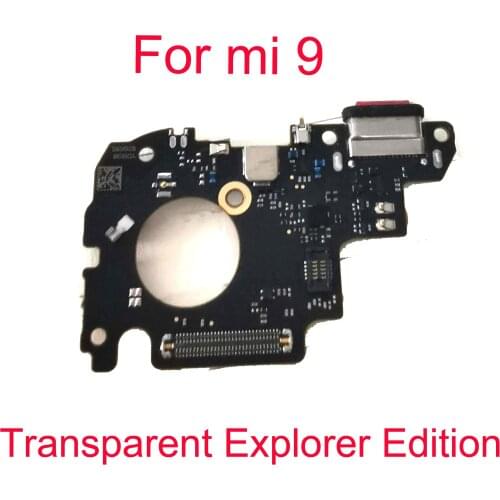 Original charge board for Transparent Explore support fast charge USB plug charge port replacement for xiaomi 9se