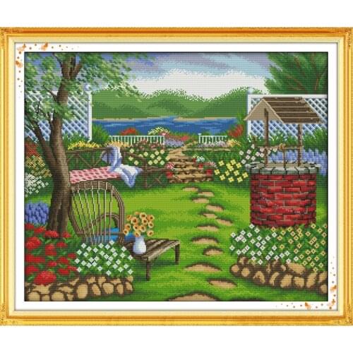 Everlasting Love Spring Chinese Cross Stitch Kits Ecological Cotton Stamped Printed 11 CT 14 CT DIY Christmas Decorations Gift