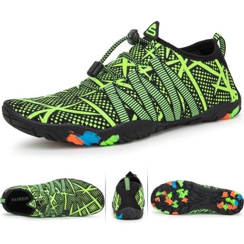 Men Women Water Shoes Upstream Aqua Shoes Beach Sandals Wading Shoes Quick Dry River Sea Slippers Diving Swimming Socks Sneakers