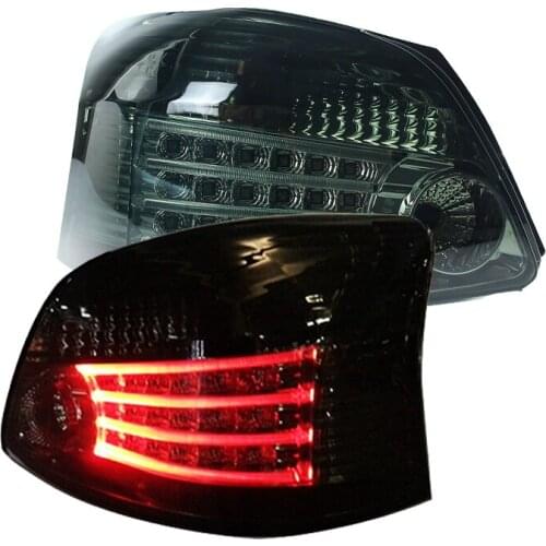 LED Tail Light Assembly For Toyota VIOS 2008-2013 Left and Right LED Tail Lamp Chrome/Smoke/RED