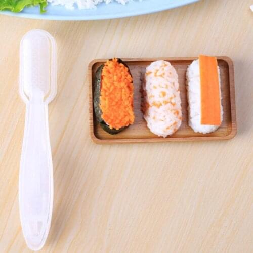 1Pcs Kitchen Gadgets Portable Food Grade Hand Hold Sushi Mould DIY Sushi Mold Plastic Bento Accessories Rice Ball Making Tools