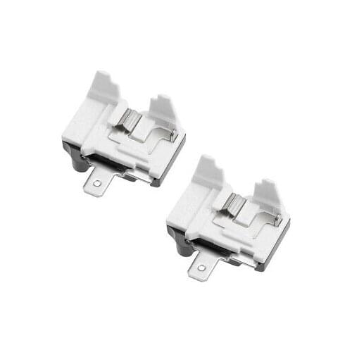 2 Pcs Refrigerator Thermal Overload Protector 1/4HP 180W Freezer Compressor Part