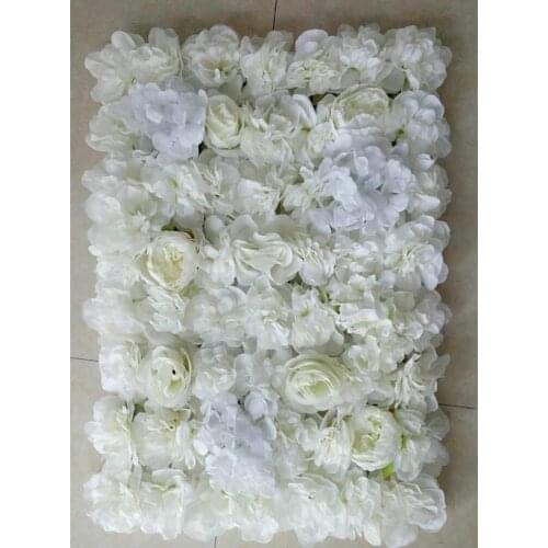 20PCs/lot 60X40CM Romantic Artificial Peony rose Flower Wall for Wedding Party Stage and Backdrop Decorations supplies