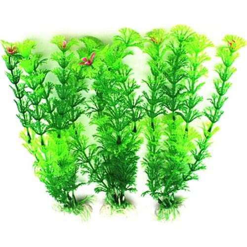 30 cm Underwater Artificial Aquatic Plant Ornaments Aquarium Fish Tank Green Water Grass Decor Landscape Decoration 2021 Hot
