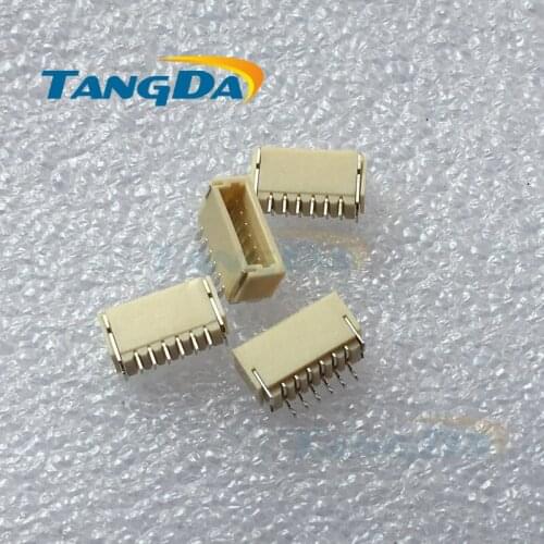 Bar line plate connector 1.0mm 1.0-6p horizontal smd socket