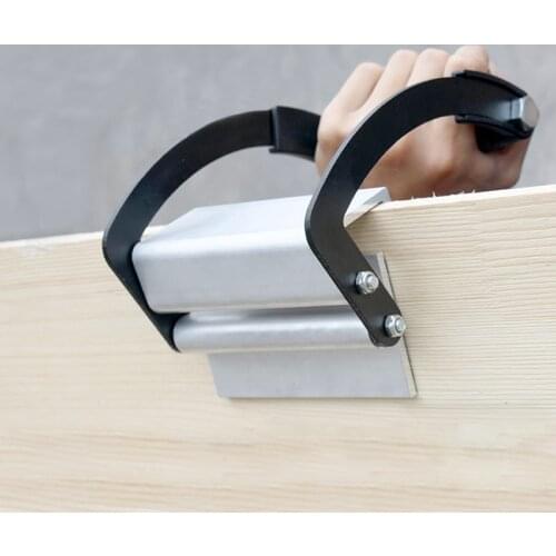 Wooden Plywood Glass Panel Carrier 0 to 25mm Furniture Gripper Sheet Goods Carry Handle Wooden Handle Wrench Handling Tool