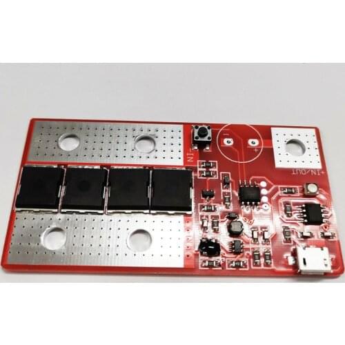DIY Portable 3.7V Lipo Battery Spot Welder Spot Welding PCB Circuit Board w/ USB Charing Port For 18650/32650 Handheld Soldering