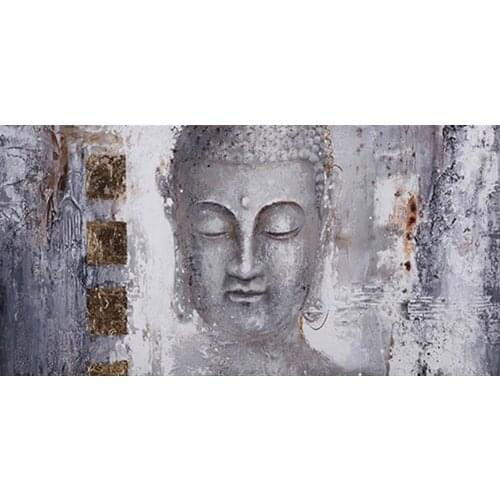 Canvas Size 5d DIY Diamond Embroidery Set Mosaic Buddha Diamond Painting Full Square/Round Buddhism Portrait Rhinestone Pictures